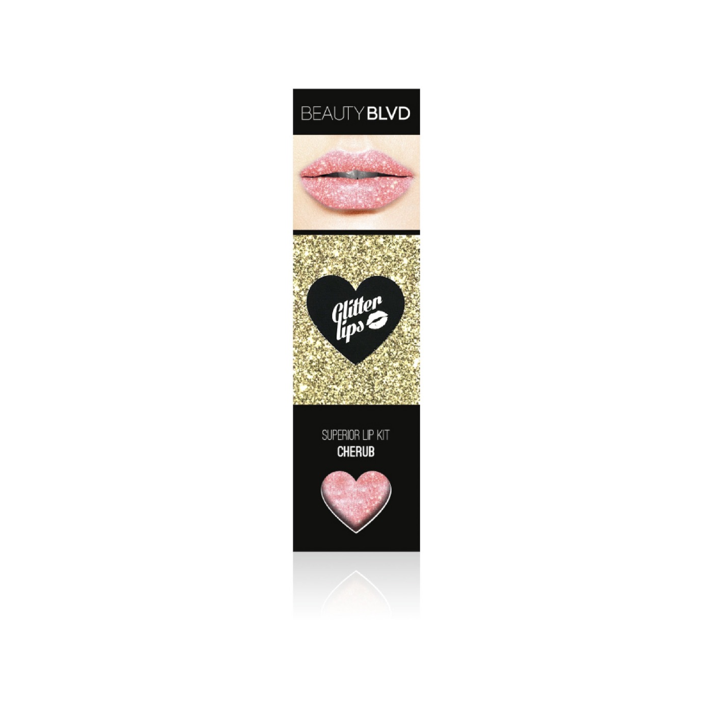 Glitter Lips in Cherub, Box