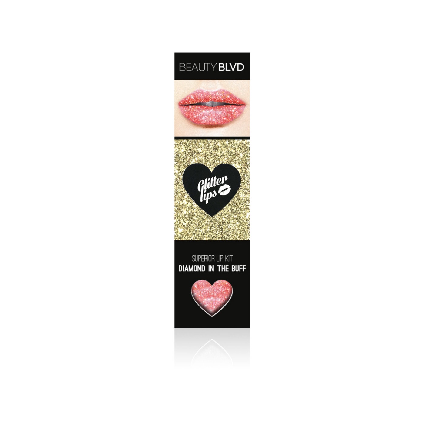 Glitter Lips in Diamond in the Buff, Box