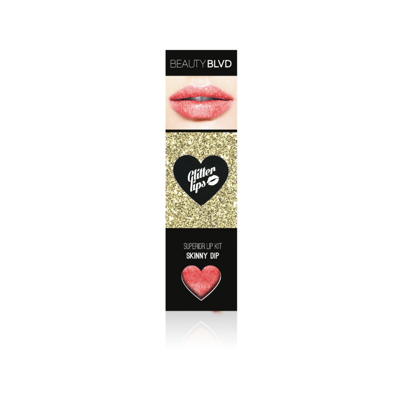 Glitter Lips in Skinny Dip, Box
