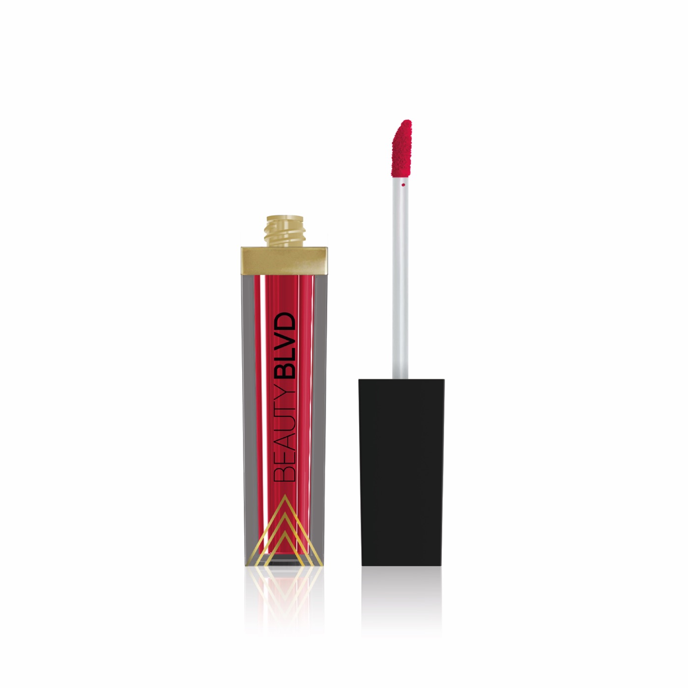 Mattitude Lip Liquid in Damn Fine, Open Container