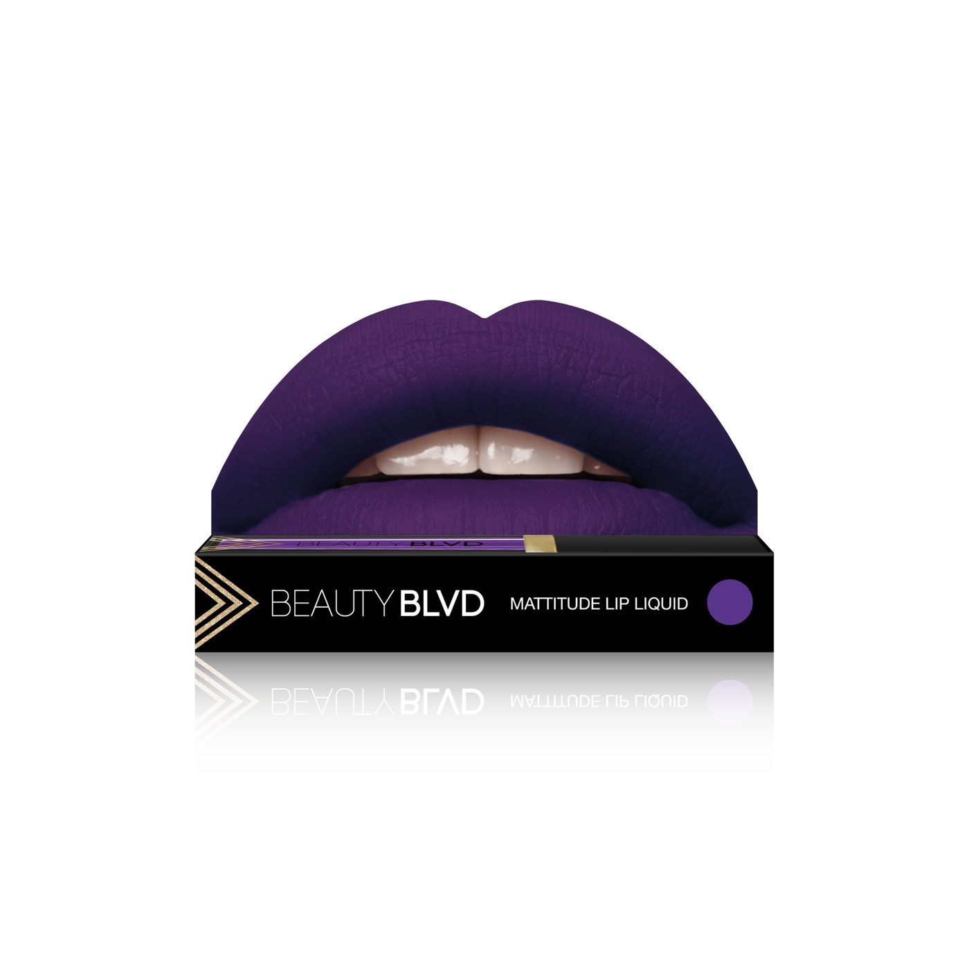 Mattitude Lip Liquid in Real Ronnie, Box