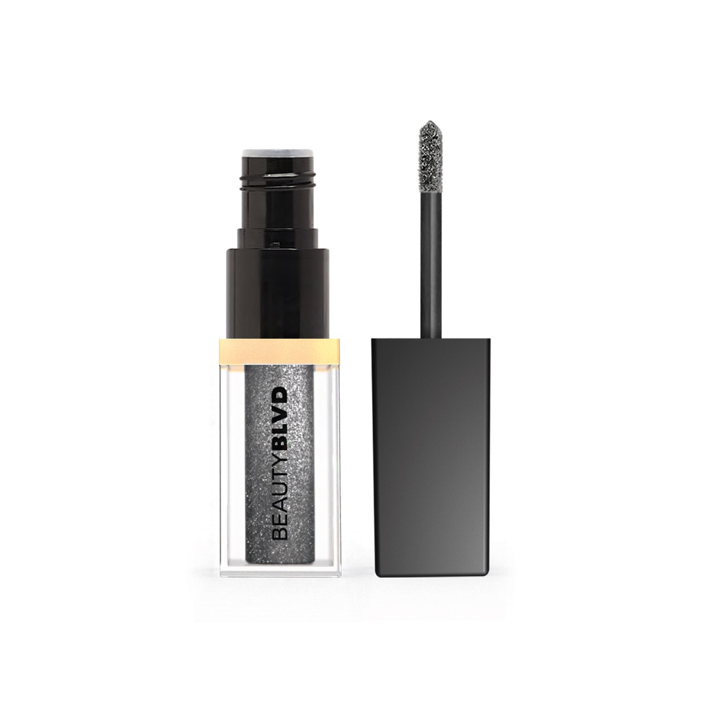 Molten Metal Glitter Eyeshadow in Melisant, Open Container