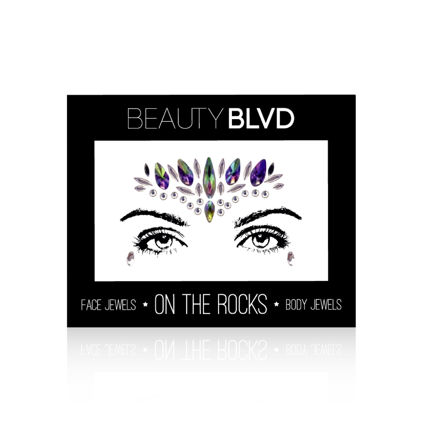 On The Rocks Face & Body Jewels in Jade, Product