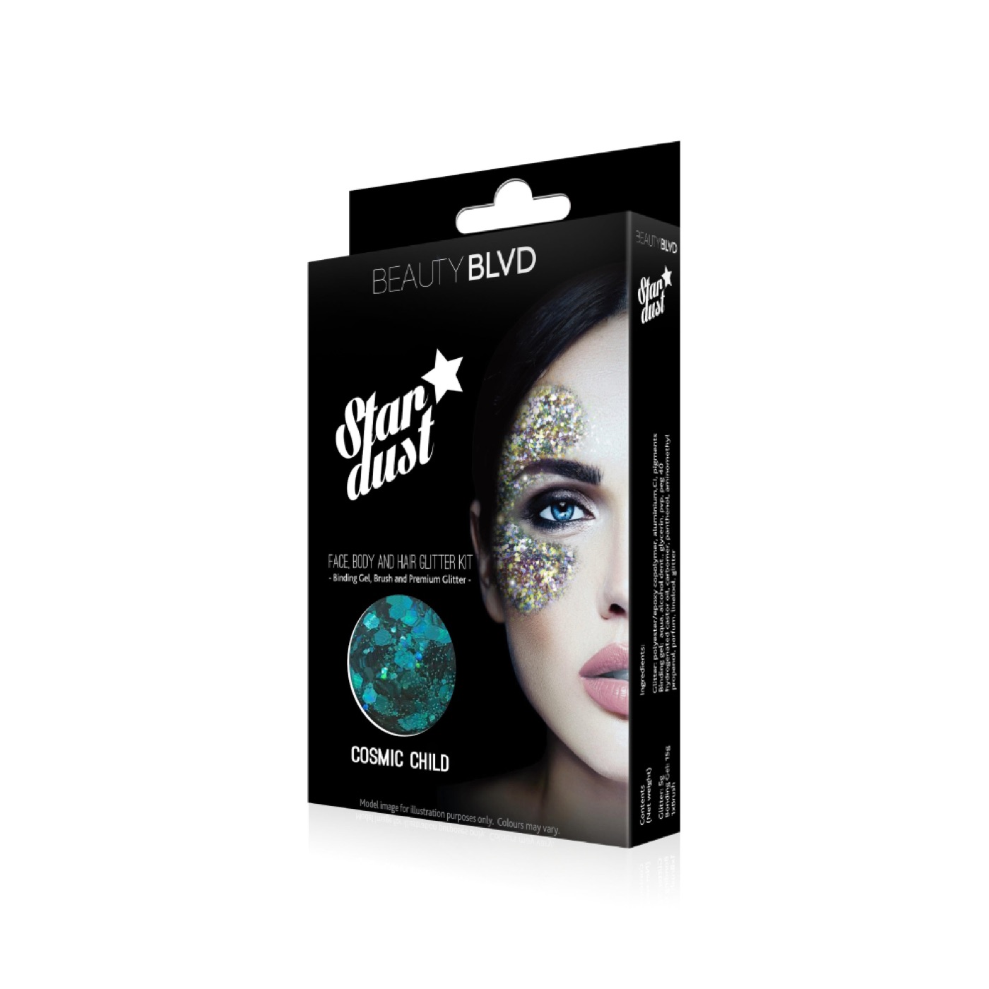 Stardust in Cosmic Child, Box Side